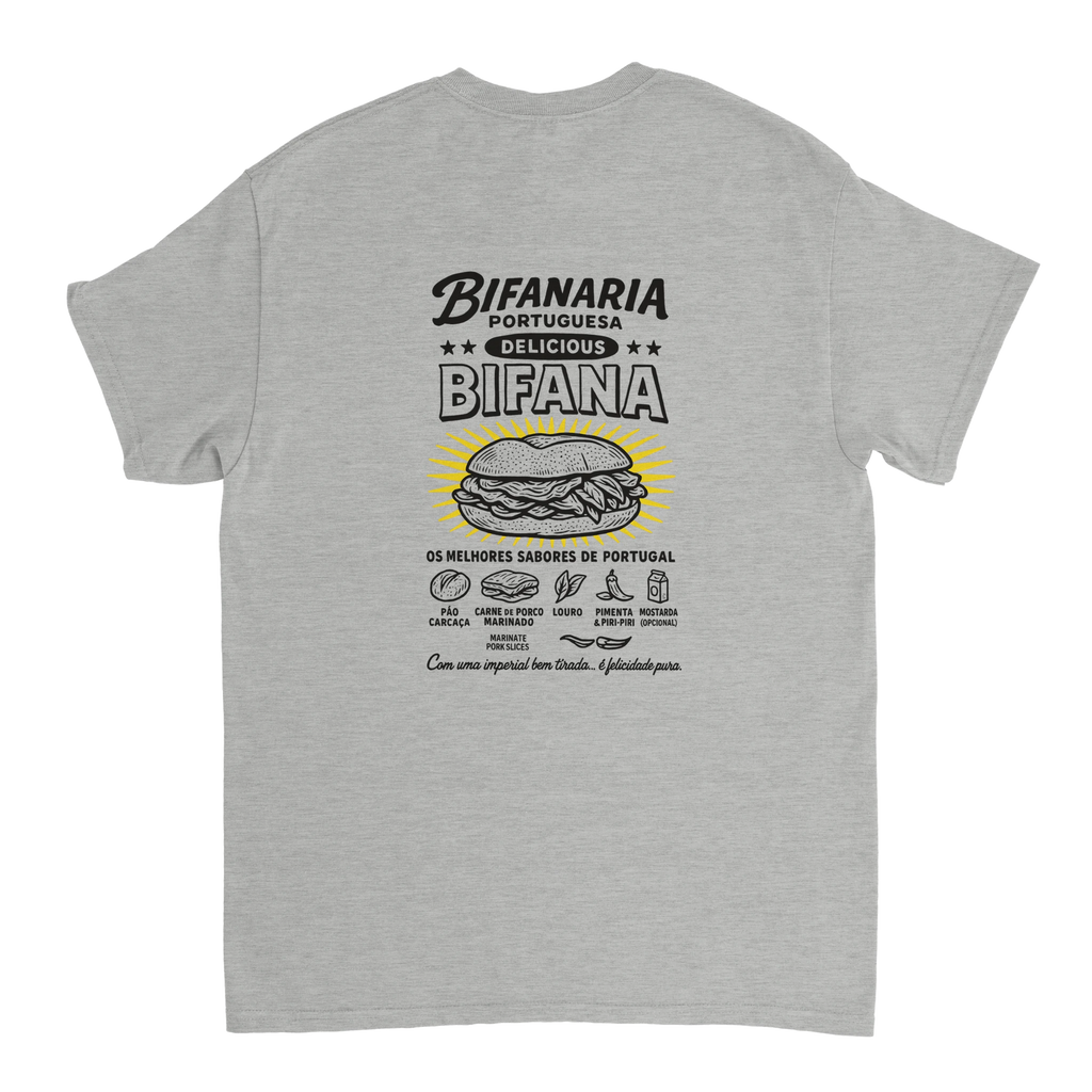 bifana recepy  nature t shirt ingredients funny portuguese foodie shirt 