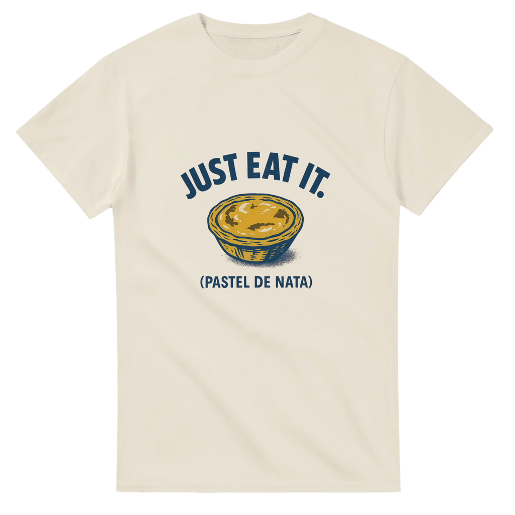 funny pastel de nata t shirt design